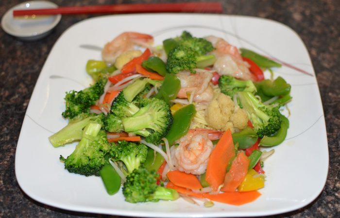 Shrimp Stir Fry Chow Mein